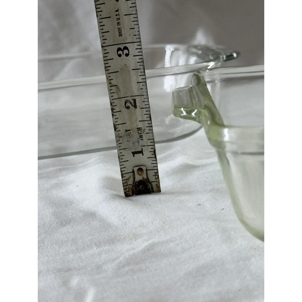 Pyrex vintage clear